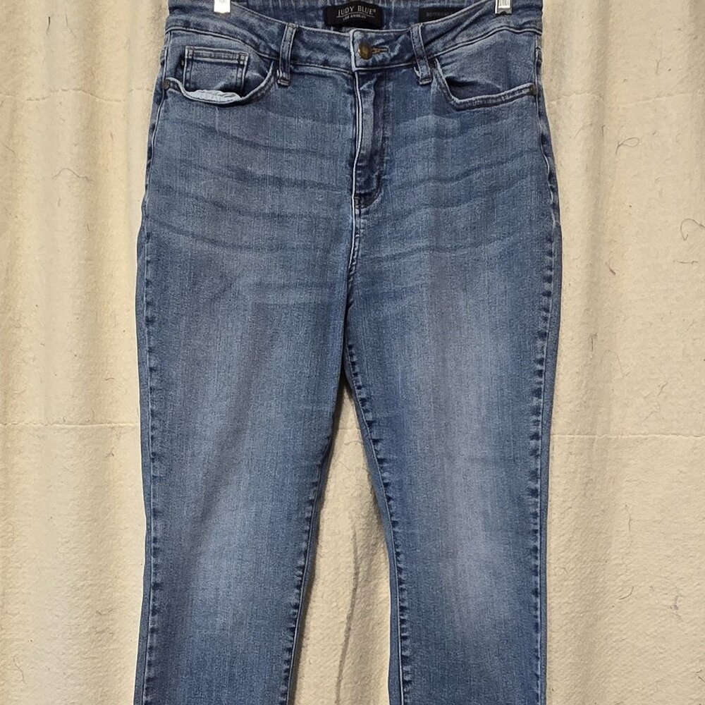 JUDY BLUE MIDRISE BOYFRIEND JEANS (11/30)